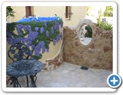 Terrassenwand
